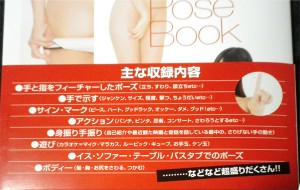 スーパー・ポーズブック前編より。帯の解説